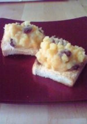 簡単☆スイートポテトパイ風おやつトースト-レシピのメイン写真