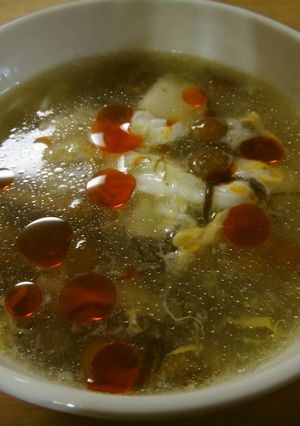 なめこともずく酢の酸辣湯風-レシピのメイン写真