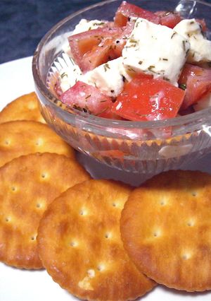 ディル風味のころころカプレーゼ-レシピのメイン写真