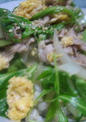 油不要。肉と野菜のヘルシー和え-レシピのメイン写真