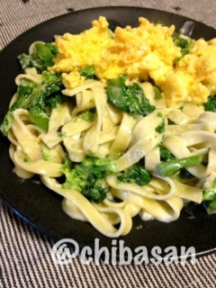 大好きパスタ◎クリーム(菜の花)-レシピのメイン写真