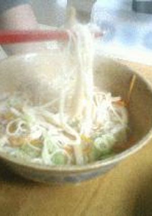 鍋ひとつで完了～～そうめん雑炊～～-レシピのメイン写真