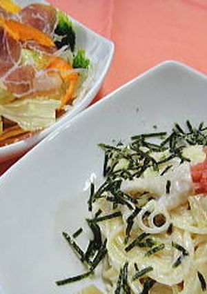 たらこ豆乳クリームのパスタ-レシピのメイン写真