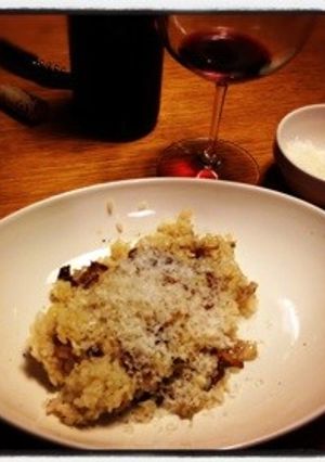 舞茸とポルチーニのリゾット-レシピのメイン写真
