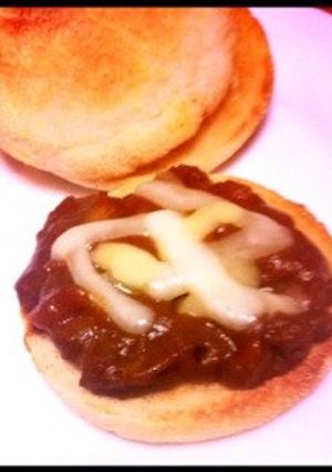 残りカレーで絶品パン！-レシピのメイン写真