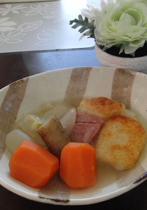 洋風お雑煮-レシピのメイン写真