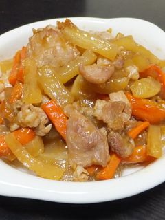 ●大根・豚バラ炒め● -レシピのメイン写真