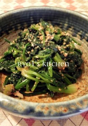 ほうれん草の胡麻和え-レシピのメイン写真