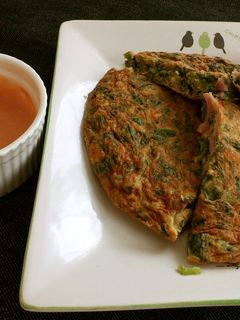 春菊のオムレツ☆-レシピのメイン写真