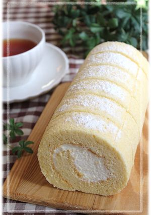 我が家の基本！ロールケーキ生地-レシピのメイン写真