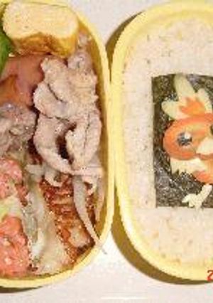 アチャモ弁当-レシピのメイン写真