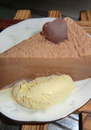 軽い口どけのチョコレートムース♪-レシピのメイン写真