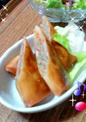 きんぴらごぼう②★春巻きに変身★編-レシピのメイン写真