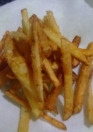 余ったからあげ粉deフライドポテト♪-レシピのメイン写真