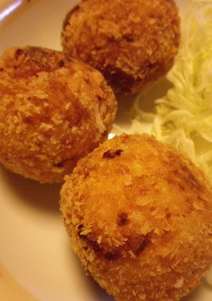 チーズinかぼちゃころっけ-レシピのメイン写真