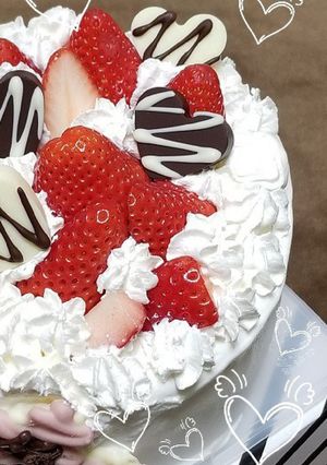 バレンタインに♡ホワイトチョコホイップ-レシピのメイン写真