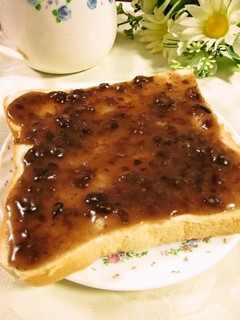 寒天入りのヘルシー餡トースト-レシピのメイン写真