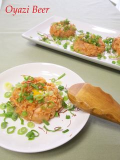 ホタテとツナの韓国風ユッケ-レシピのメイン写真