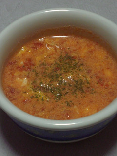 簡単トマト豆乳スープ-レシピのメイン写真