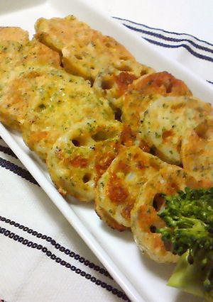 蓮根○青海苔チーズピカタ＊-レシピのメイン写真