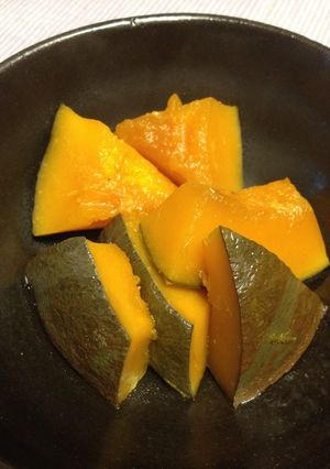 母の味。かぼちゃの甘煮-レシピのメイン写真