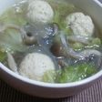 妊婦スープ 高野豆腐の肉団子