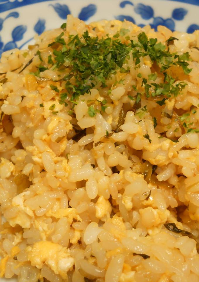 高菜と卵のしょうゆ炒飯-レシピのメイン写真