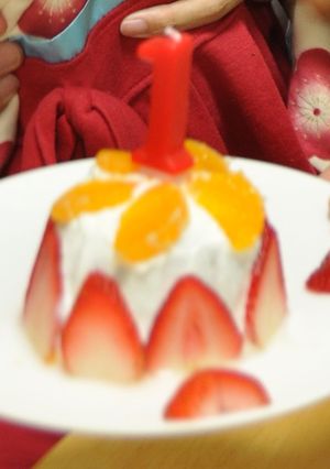 1歳の誕生日に☆ケーキ風離乳食-レシピのメイン写真