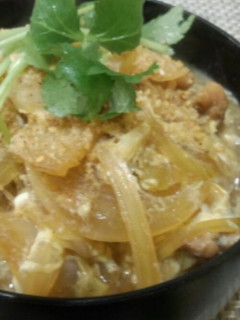 王道(●^o^●)白菜の親子丼★-レシピのメイン写真