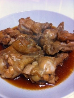 圧力鍋で簡単!鶏の手羽元煮☆-レシピのメイン写真