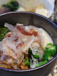 ダイエット料理 ねばねば丼-レシピのメイン写真