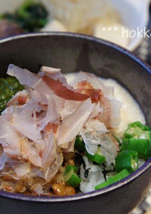 ダイエット料理　ねばねば丼-レシピのメイン写真
