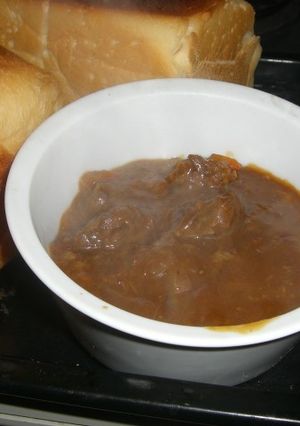 牛筋肉カレー　塩麹甘酒えのき氷入-レシピのメイン写真
