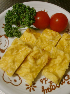 時短簡単♪厚焼き卵-レシピのメイン写真