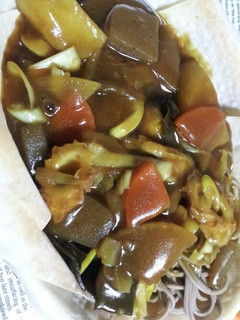 カレーそば-レシピのメイン写真