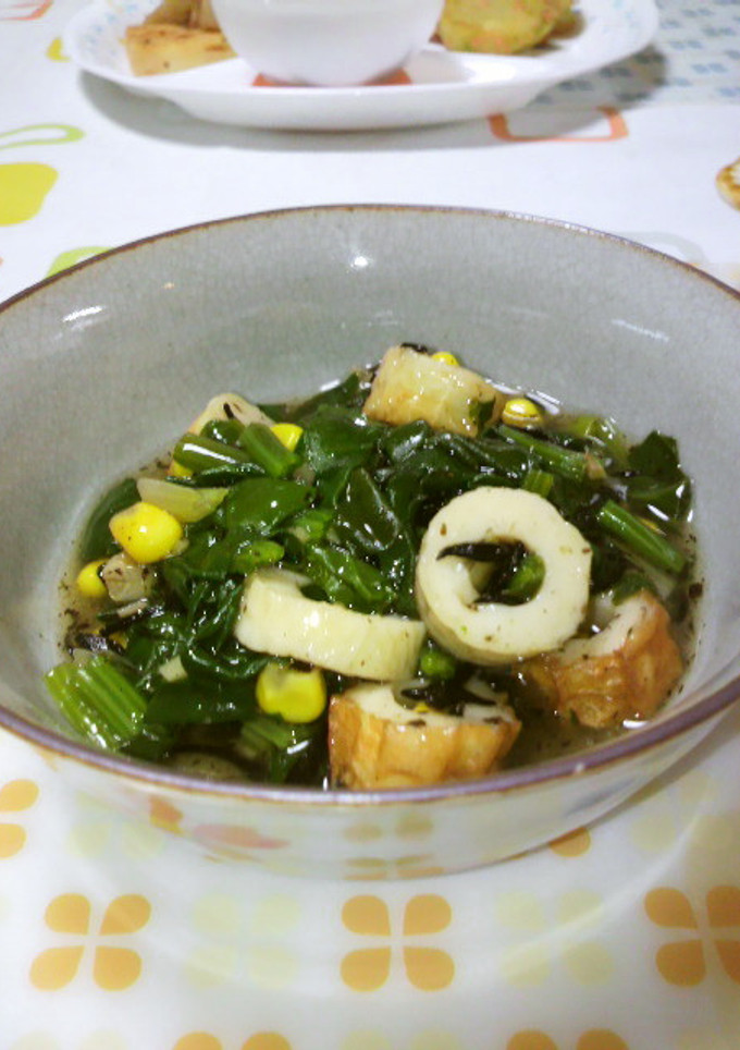 ☆白だし☆ひじきとほうれん草のあっさり煮-レシピのメイン写真