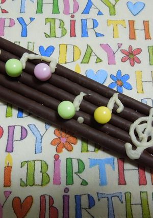 デコポッキー♪楽譜-レシピのメイン写真