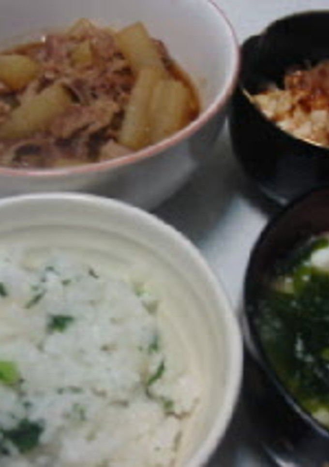 大根と豚肉の煮物　（10/30の晩御飯）-レシピのメイン写真