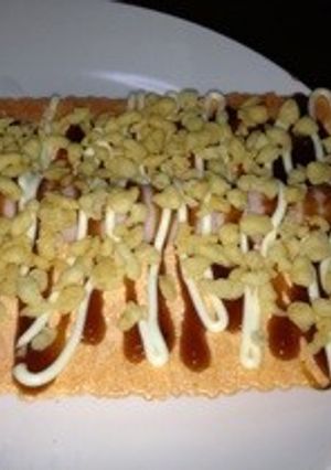 ソースえびせん-レシピのメイン写真