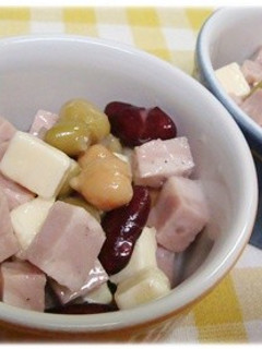 あえるだけ☆ミックスビーンズのサラダ-レシピのメイン写真