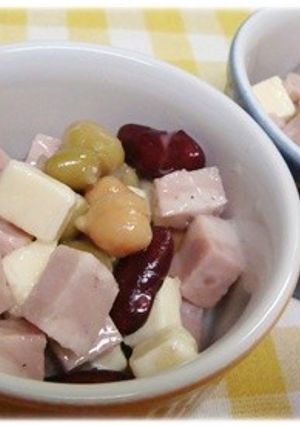 あえるだけ☆ミックスビーンズのサラダ-レシピのメイン写真