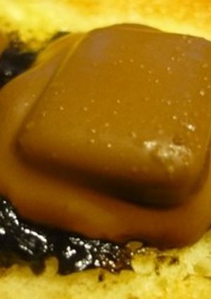 海苔佃煮チョコトースト。-レシピのメイン写真