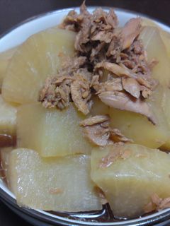 簡単☆ツナと大根の煮物-レシピのメイン写真
