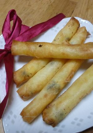 サクッと☆幸せなアップル春巻き♪-レシピのメイン写真