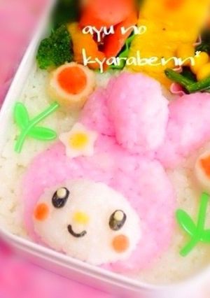 キャラ弁＊とっても簡単＊マイメロちゃん-レシピのメイン写真