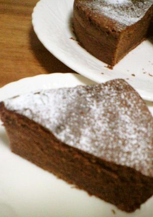 簡単♥板チョコｄｅガトーショコラ-レシピのメイン写真