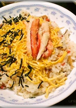 かにちらし-レシピのメイン写真