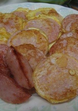 韓国の家庭料理　ハムのジョン-レシピのメイン写真