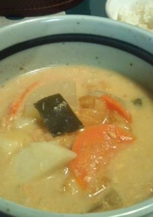 とろとろ根菜のかす汁-レシピのメイン写真