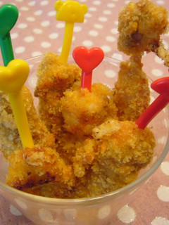 チーズスナック衣☆オーブンでササミフライ-レシピのメイン写真